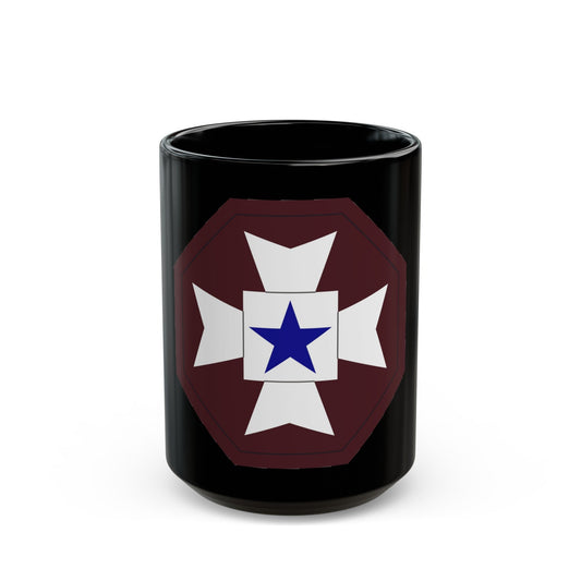 Medical Command Europe (U.S. Army) Black Coffee Mug-15oz-The Sticker Space