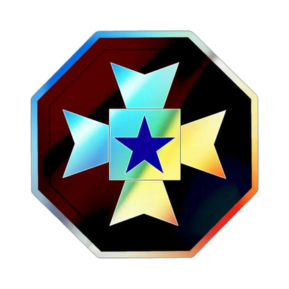 Medical Command Europe (U.S. Army) Holographic STICKER Die-Cut Vinyl Decal - The Sticker Space