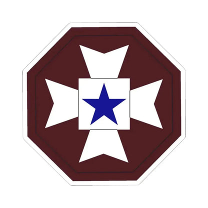 Medical Command Europe (U.S. Army) STICKER Vinyl Kiss-Cut Decal 4 Inch White - The Sticker Space