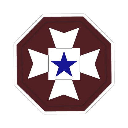 Medical Command Europe (U.S. Army) STICKER Vinyl Kiss-Cut Decal 6 Inch White - The Sticker Space