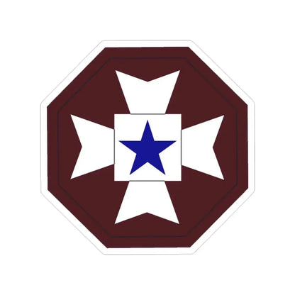Medical Command Europe (U.S. Army) Transparent STICKER Die-Cut Vinyl Decal 2 Inch - The Sticker Space