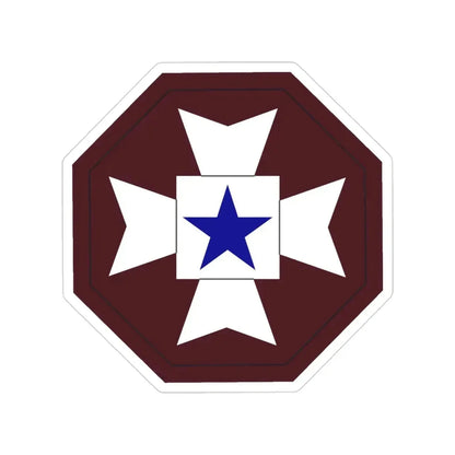 Medical Command Europe (U.S. Army) Transparent STICKER Die-Cut Vinyl Decal 3 Inch - The Sticker Space