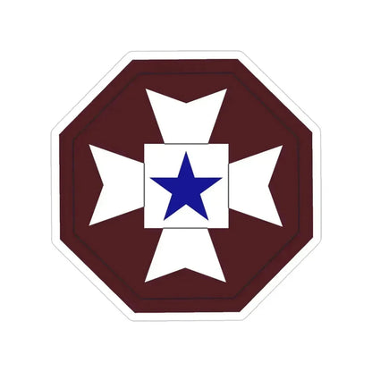 Medical Command Europe (U.S. Army) Transparent STICKER Die-Cut Vinyl Decal 4 Inch - The Sticker Space