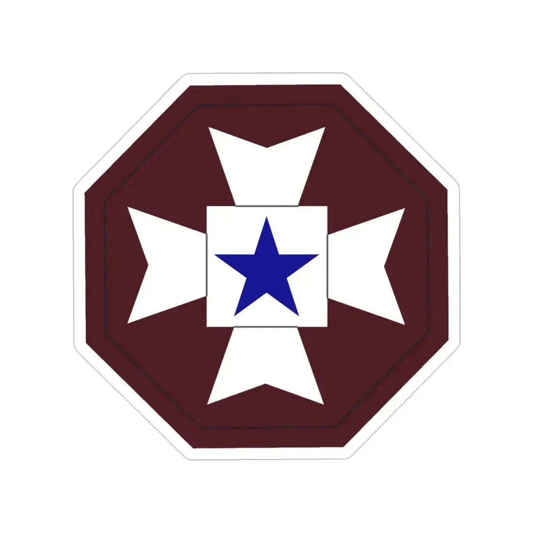 Medical Command Europe (U.S. Army) Transparent STICKER Die-Cut Vinyl Decal 4 Inch - The Sticker Space