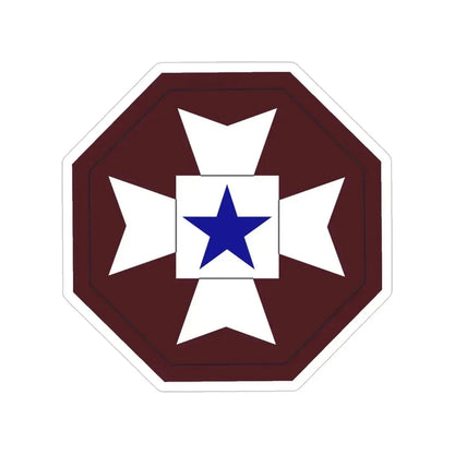 Medical Command Europe (U.S. Army) Transparent STICKER Die-Cut Vinyl Decal 4 Inch - The Sticker Space