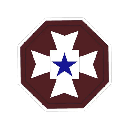 Medical Command Europe (U.S. Army) Transparent STICKER Die-Cut Vinyl Decal 5 Inch - The Sticker Space