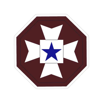 Medical Command Europe (U.S. Army) Transparent STICKER Die-Cut Vinyl Decal 5 Inch - The Sticker Space