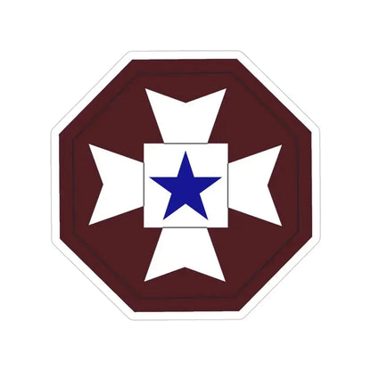 Medical Command Europe (U.S. Army) Transparent STICKER Die-Cut Vinyl Decal 6 Inch - The Sticker Space