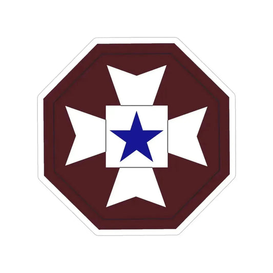 Medical Command Europe (U.S. Army) Transparent STICKER Die-Cut Vinyl Decal 6 Inch - The Sticker Space