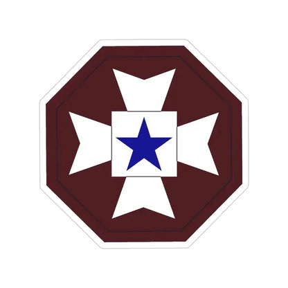 Medical Command Europe (U.S. Army) Transparent STICKER Die-Cut Vinyl Decal 6 Inch - The Sticker Space