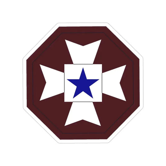 Medical Command Europe (U.S. Army) Transparent STICKER Die-Cut Vinyl Decal 6 Inch - The Sticker Space