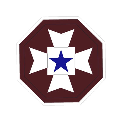 Medical Command Europe (U.S. Army) Transparent STICKER Die-Cut Vinyl Decal - The Sticker Space