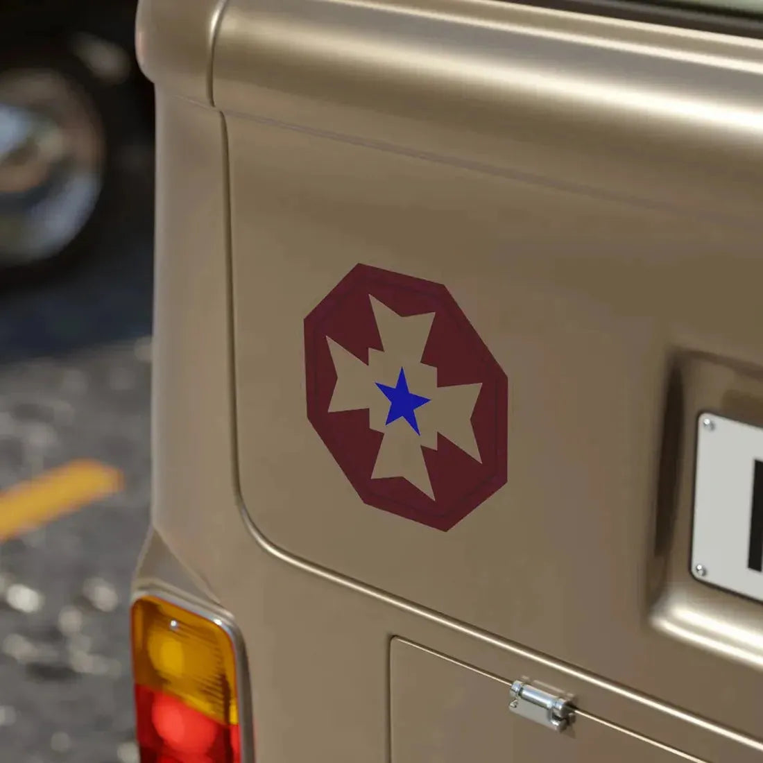 Medical Command Europe (U.S. Army) Transparent STICKER Die-Cut Vinyl Decal - The Sticker Space