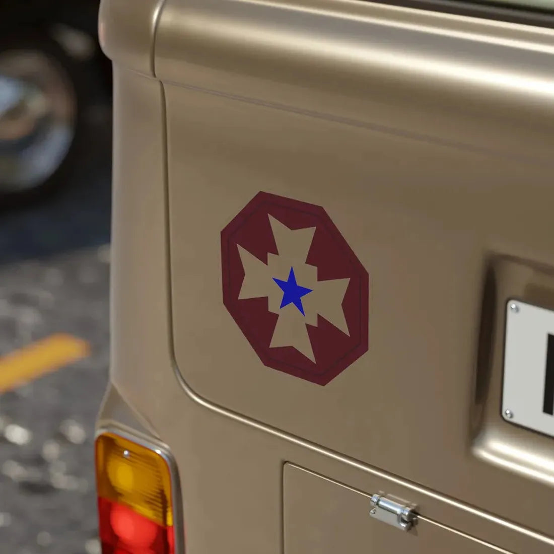 Medical Command Europe (U.S. Army) Transparent STICKER Die-Cut Vinyl Decal - The Sticker Space