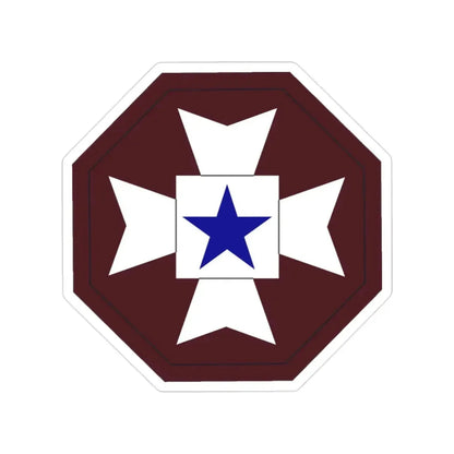 Medical Command Europe (U.S. Army) Transparent STICKER Die-Cut Vinyl Decal - The Sticker Space