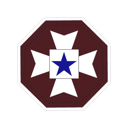 Medical Command Europe (U.S. Army) Transparent STICKER Die-Cut Vinyl Decal - The Sticker Space