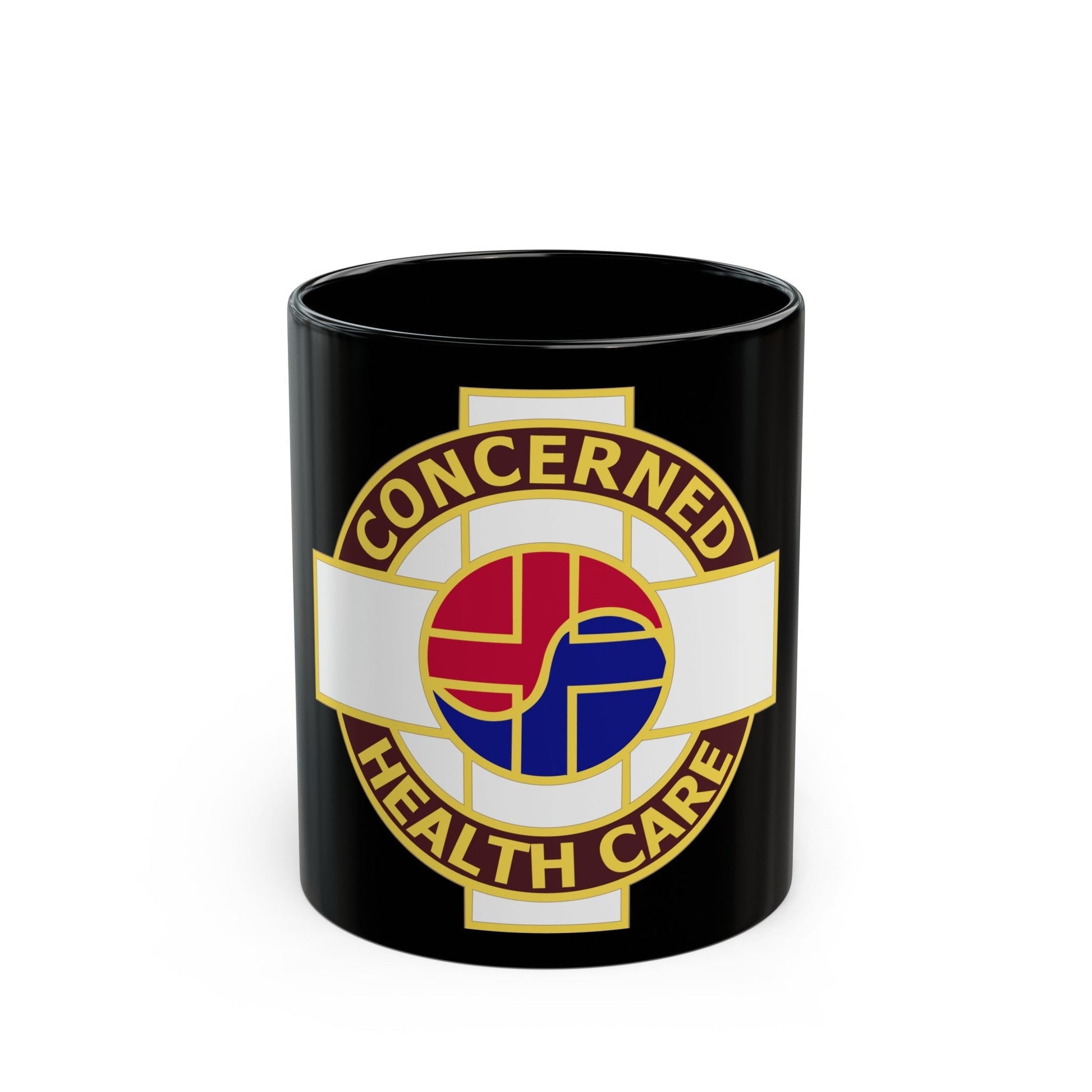 Medical Command Korea (U.S. Army) Black Coffee Mug-11oz-The Sticker Space