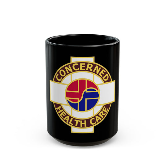 Medical Command Korea (U.S. Army) Black Coffee Mug-15oz-The Sticker Space