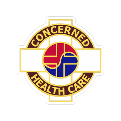 Medical Command Korea (U.S. Army) Transparent STICKER Die-Cut Vinyl Decal-2 Inch-The Sticker Space