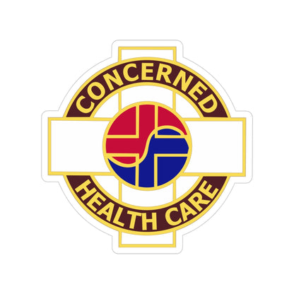 Medical Command Korea (U.S. Army) Transparent STICKER Die-Cut Vinyl Decal-4 Inch-The Sticker Space