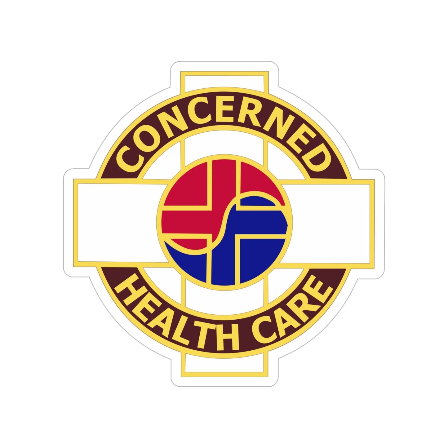 Medical Command Korea (U.S. Army) Transparent STICKER Die-Cut Vinyl Decal-5 Inch-The Sticker Space