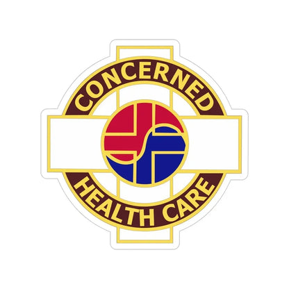 Medical Command Korea (U.S. Army) Transparent STICKER Die-Cut Vinyl Decal 6 Inch - The Sticker Space