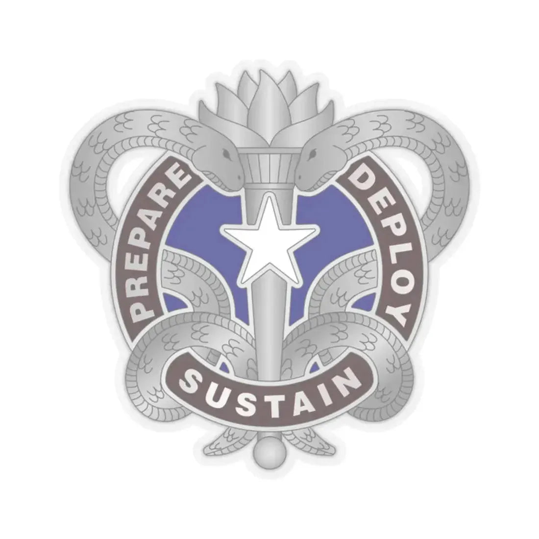 Medical Logistics Command (U.S. Army) STICKER Vinyl Kiss-Cut Decal 2 Inch Transparent - The Sticker Space