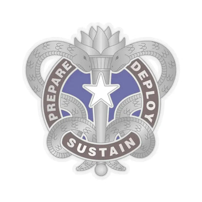 Medical Logistics Command (U.S. Army) STICKER Vinyl Kiss-Cut Decal 2 Inch Transparent - The Sticker Space