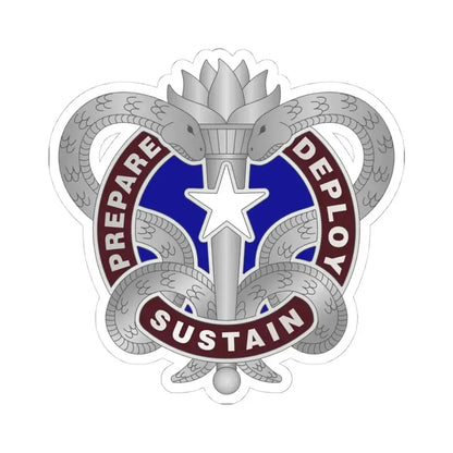 Medical Logistics Command (U.S. Army) STICKER Vinyl Kiss-Cut Decal 4 Inch White - The Sticker Space