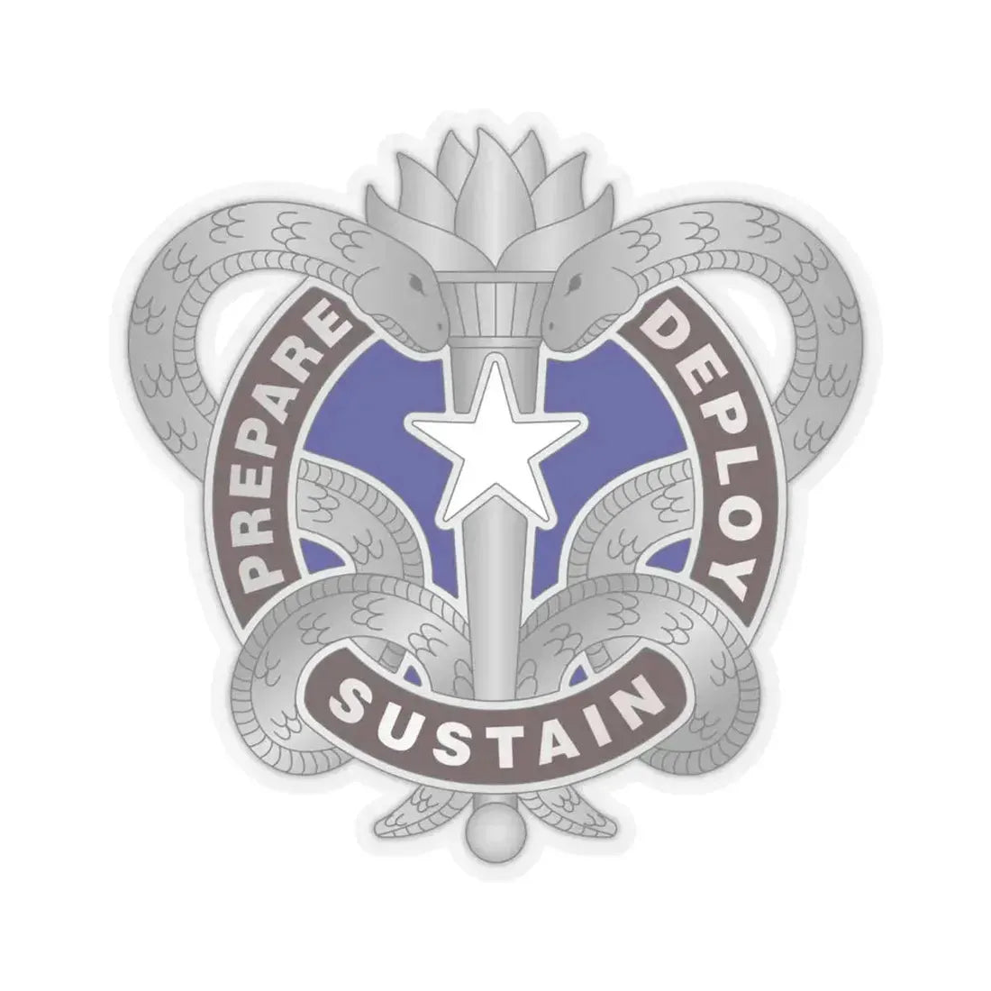 Medical Logistics Command (U.S. Army) STICKER Vinyl Kiss-Cut Decal 6 Inch Transparent - The Sticker Space