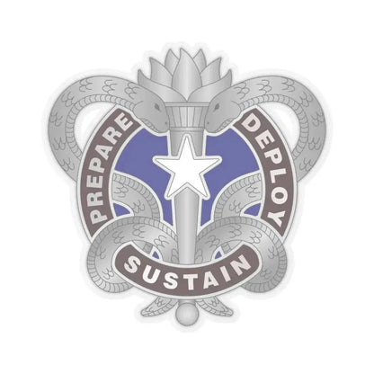 Medical Logistics Command (U.S. Army) STICKER Vinyl Kiss-Cut Decal 6 Inch Transparent - The Sticker Space