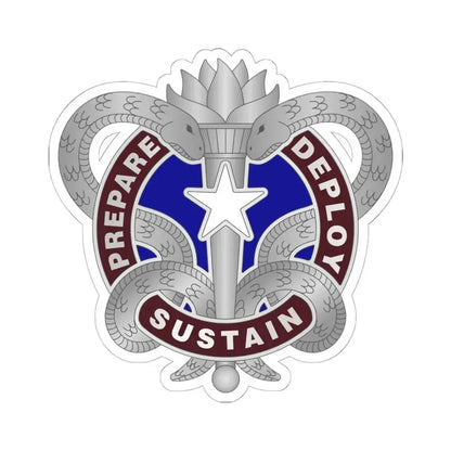 Medical Logistics Command (U.S. Army) STICKER Vinyl Kiss-Cut Decal 6 Inch White - The Sticker Space