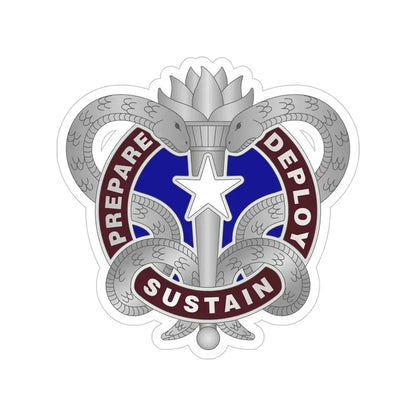 Medical Logistics Command (U.S. Army) Transparent STICKER Die-Cut Vinyl Decal 6 Inch - The Sticker Space