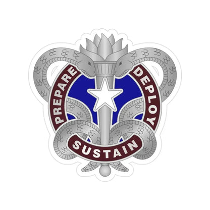 Medical Logistics Command (U.S. Army) Transparent STICKER Die-Cut Vinyl Decal - The Sticker Space