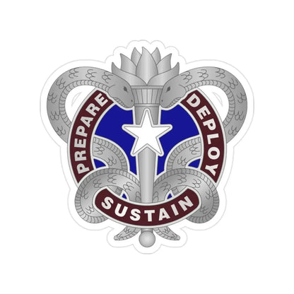 Medical Logistics Command (U.S. Army) Transparent STICKER Die-Cut Vinyl Decal - The Sticker Space