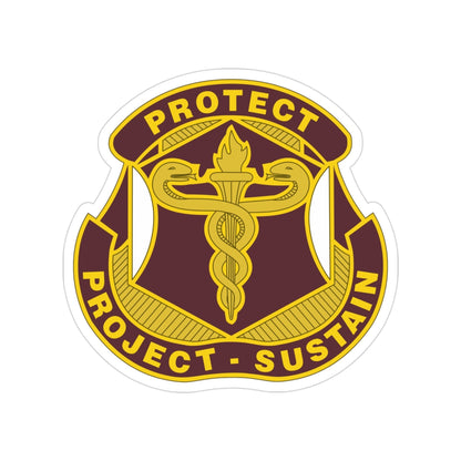 Medical Research and Development Command 2 (U.S. Army) Transparent STICKER Die-Cut Vinyl Decal-3 Inch-The Sticker Space