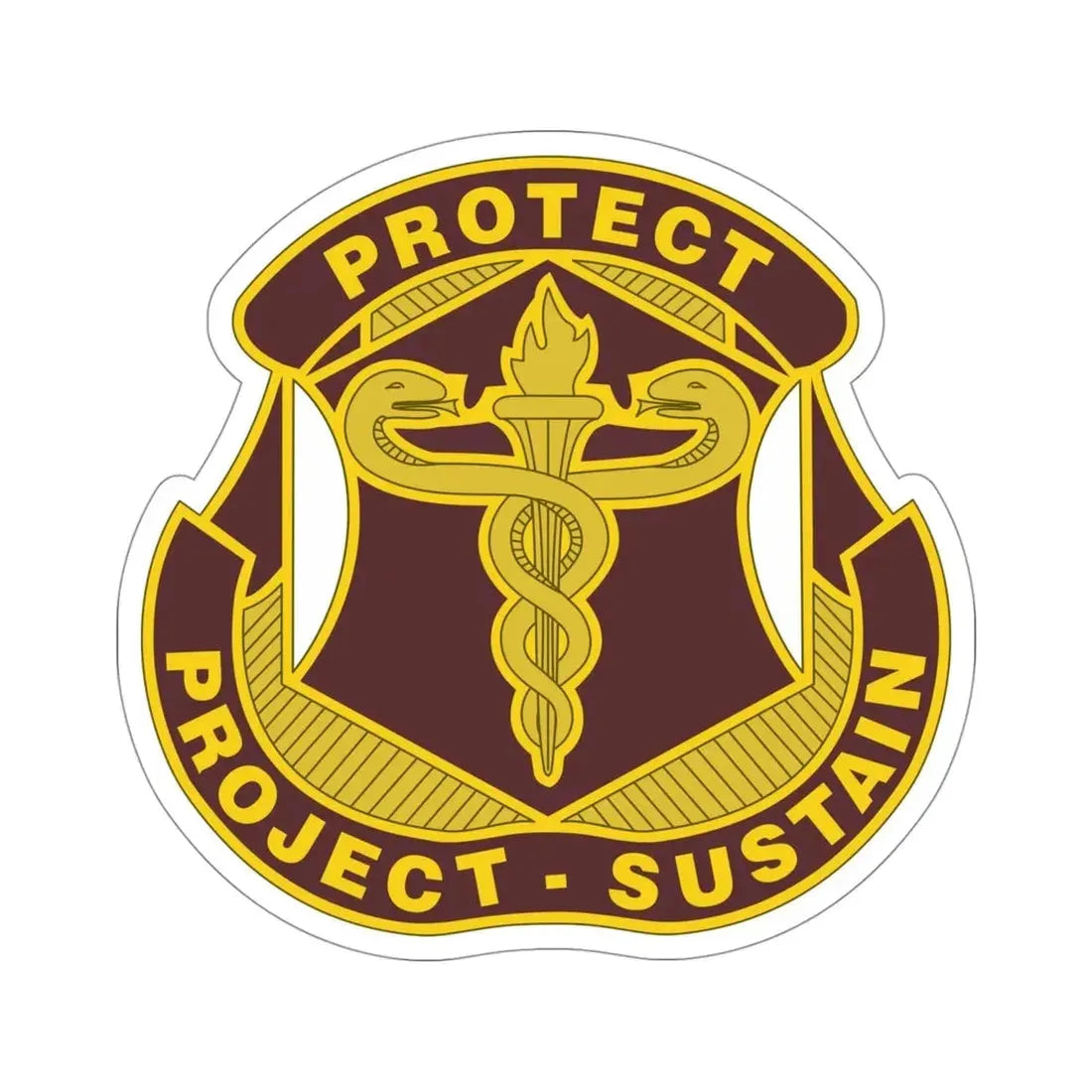 Medical Research and Development Command 2 (U.S. Army) STICKER Vinyl Die-Cut Decal - The Sticker Space