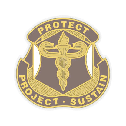 Medical Research and Development Command 2 (U.S. Army) STICKER Vinyl Kiss-Cut Decal 2 Inch Transparent - The Sticker Space