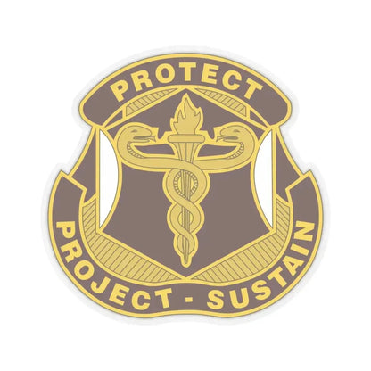 Medical Research and Development Command 2 (U.S. Army) STICKER Vinyl Kiss-Cut Decal 4 Inch Transparent - The Sticker Space