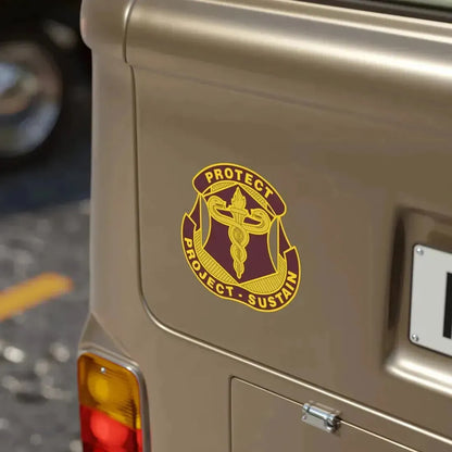 Medical Research and Development Command 2 (U.S. Army) Transparent STICKER Die-Cut Vinyl Decal - The Sticker Space