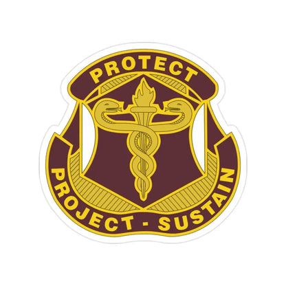 Medical Research and Development Command 2 (U.S. Army) Transparent STICKER Die-Cut Vinyl Decal - The Sticker Space