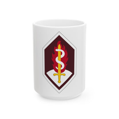 Medical Research and Development Command (U.S. Army) White Coffee Mug-15oz-The Sticker Space