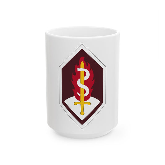 Medical Research and Development Command (U.S. Army) White Coffee Mug-15oz-The Sticker Space