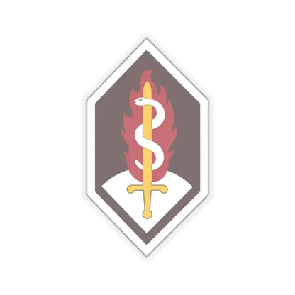 Medical Research and Development Command (U.S. Army) STICKER Vinyl Kiss-Cut Decal 6 Inch Transparent - The Sticker Space