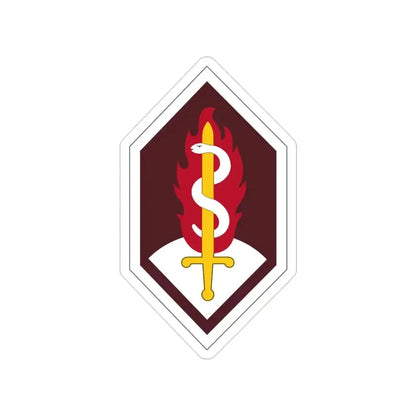 Medical Research and Development Command (U.S. Army) Transparent STICKER Die-Cut Vinyl Decal 3 Inch - The Sticker Space
