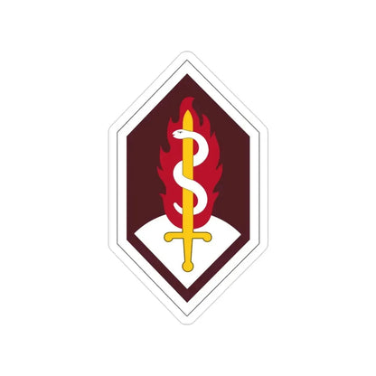 Medical Research and Development Command (U.S. Army) Transparent STICKER Die-Cut Vinyl Decal 3 Inch - The Sticker Space