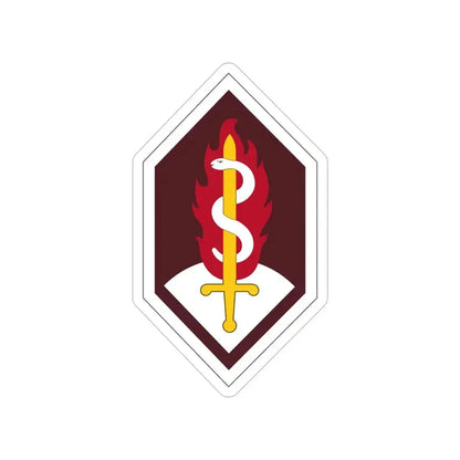 Medical Research and Development Command (U.S. Army) Transparent STICKER Die-Cut Vinyl Decal 6 Inch - The Sticker Space