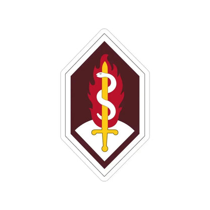 Medical Research and Development Command (U.S. Army) Transparent STICKER Die-Cut Vinyl Decal 6 Inch - The Sticker Space