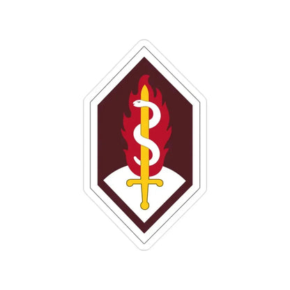 Medical Research and Development Command (U.S. Army) Transparent STICKER Die-Cut Vinyl Decal - The Sticker Space
