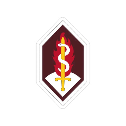 Medical Research and Development Command (U.S. Army) Transparent STICKER Die-Cut Vinyl Decal - The Sticker Space